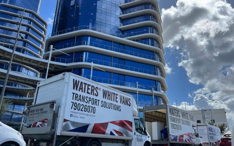 Waters White Vans Office movers Malta ElectroGas Malta #6