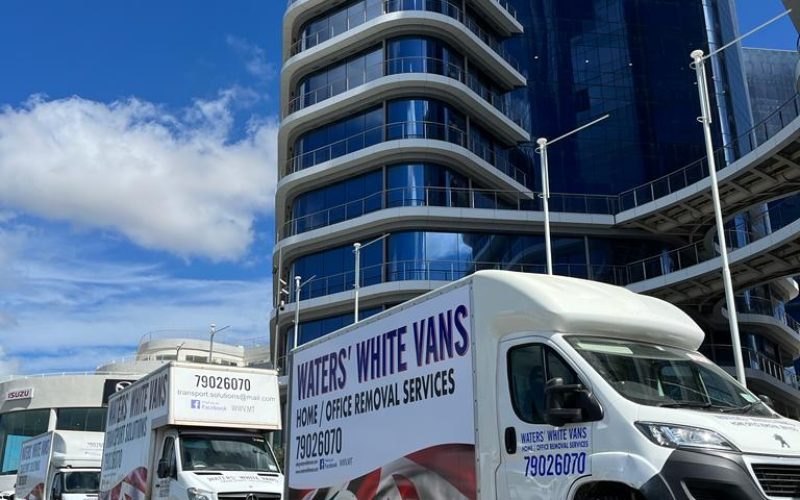 Waters White Vans Office movers Malta ElectroGas Malta #5
