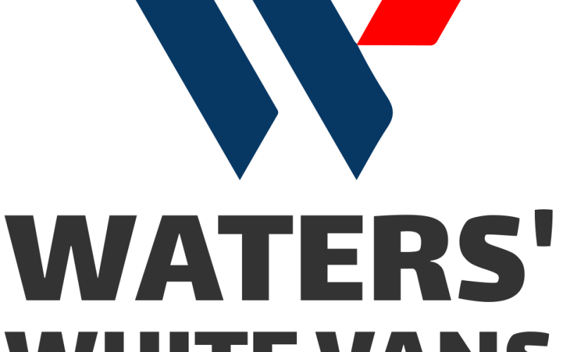 Waters' White Vans Main Logo